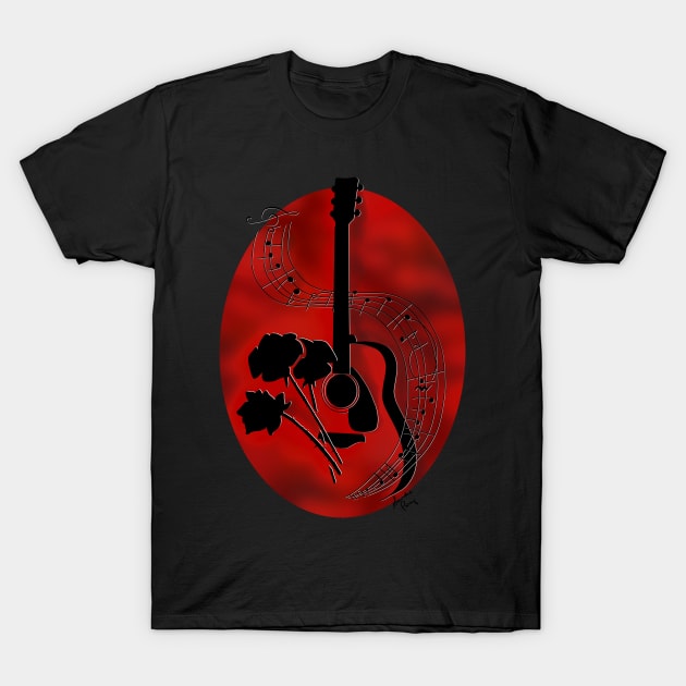 Roses Are Red T-Shirt by Perezart99